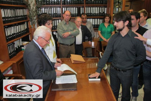 Ορκίστηκαν οι Δημοτικοί Αστυνόμοι της Καλαμπάκας