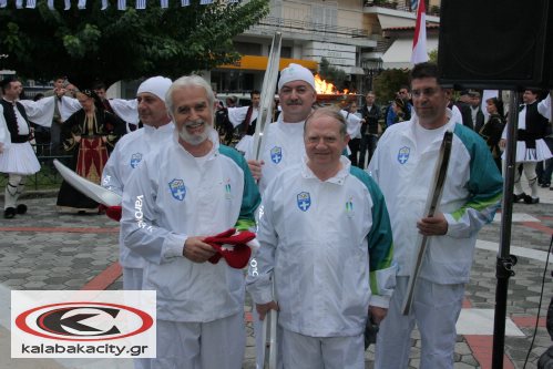 Η υποδοχή της Ολυμπιακή Φλόγας