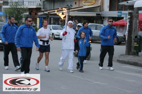 Η υποδοχή της Ολυμπιακή Φλόγας