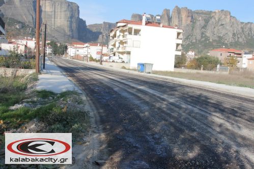Ασφαλτόστρωση της οδού Βυτουμά