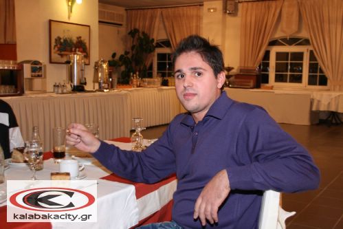 Άρης Περιστέρας - Κοπή πίτας