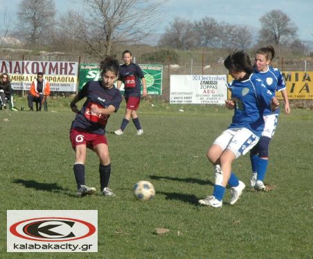 Γυναίκες Α.Σ Μετέωρα - Κέρδισαν τις Αμαζόνες μέσα στα Καλύβια