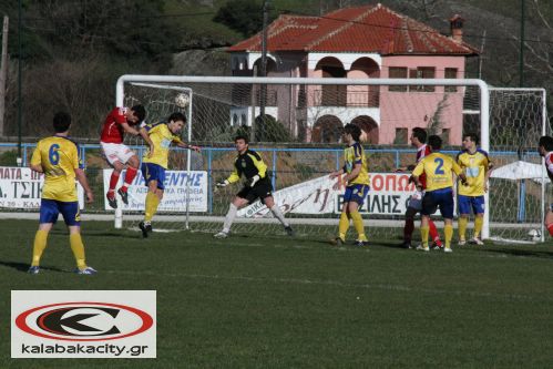 Ισοπαλία για Α.Σ Μετέωρα - Ήττα για Εθνικό Καστρακίου
