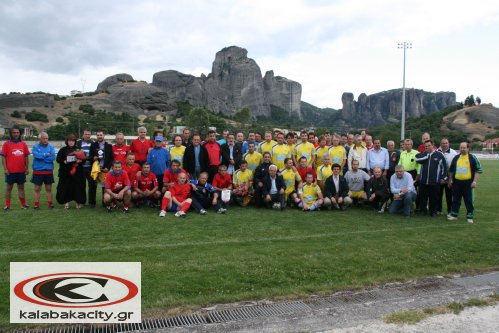 Παλαίμαχοι ΑΣ Μετέωρα - ΑΟ Τρίκαλα - Αγώνας στην μνήμη του Χρήστου Μανώλη