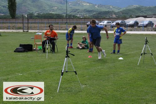 Εργομετρικά τεστ στην Ακαδημία του ΑΣ Μετέωρα