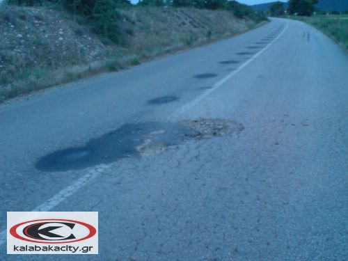 Σοβαρός κίνδυνος πρόκλησης ατυχήματος από τις λακούβες