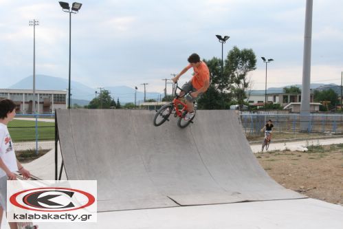Νέα πίστα για BMX και Scateboard