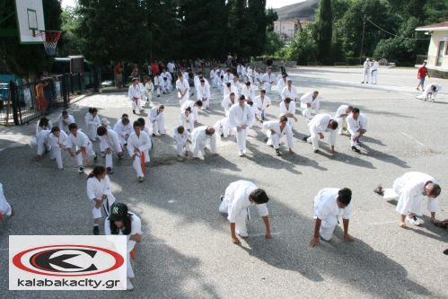 1o Summer Camp Kyokushinkai karate στην Καλαμπάκα