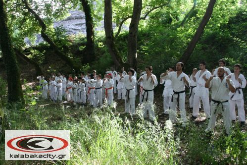 1o Summer Camp Kyokushinkai karate στην Καλαμπάκα
