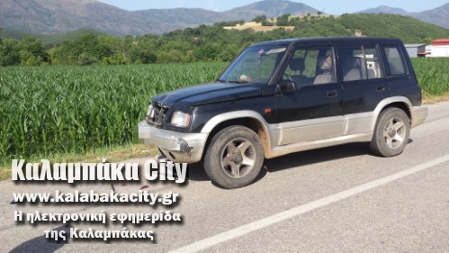 Μύκανη Καλαμπάκας - Σύγκρουση οχημάτων με υλικές ζημιές