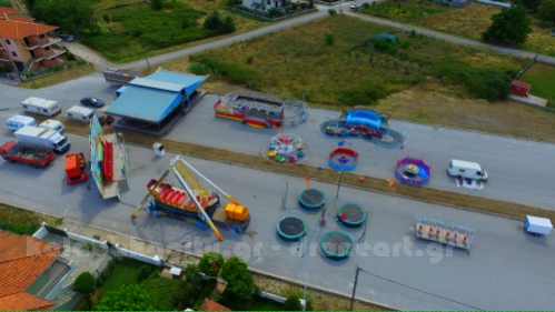 Εμποροπανήγυρη Καλαμπάκας - Άρχισε η κατασκευή των παραπηγμάτων