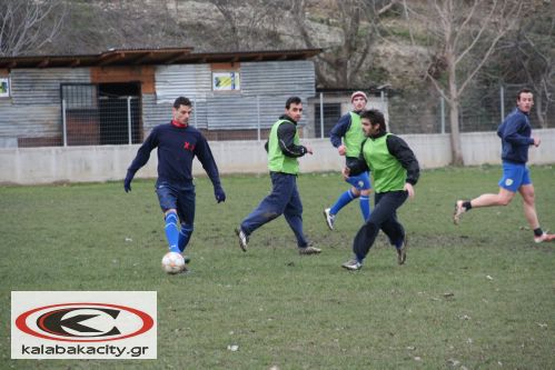 Ετοιμάζονται τα Μετέωρα για το παιχνίδι με τον Απόλλων