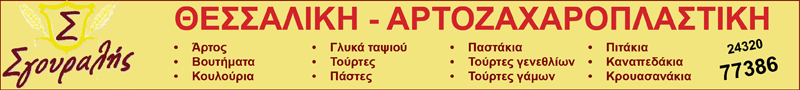 "ΘΕΣΣΑΛΙΚΗ - ΑΡΤΟΖΑΧΑΡΟΠΛΑΣΤΙΚΗ" - ΣΓΟΥΡΑΛΗΣ